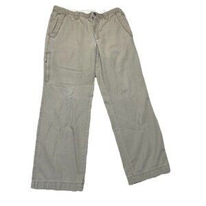 Columbia Mens Size 38x32 Pants  Tan Khaki Side Pocket Casual See Pic For Defects